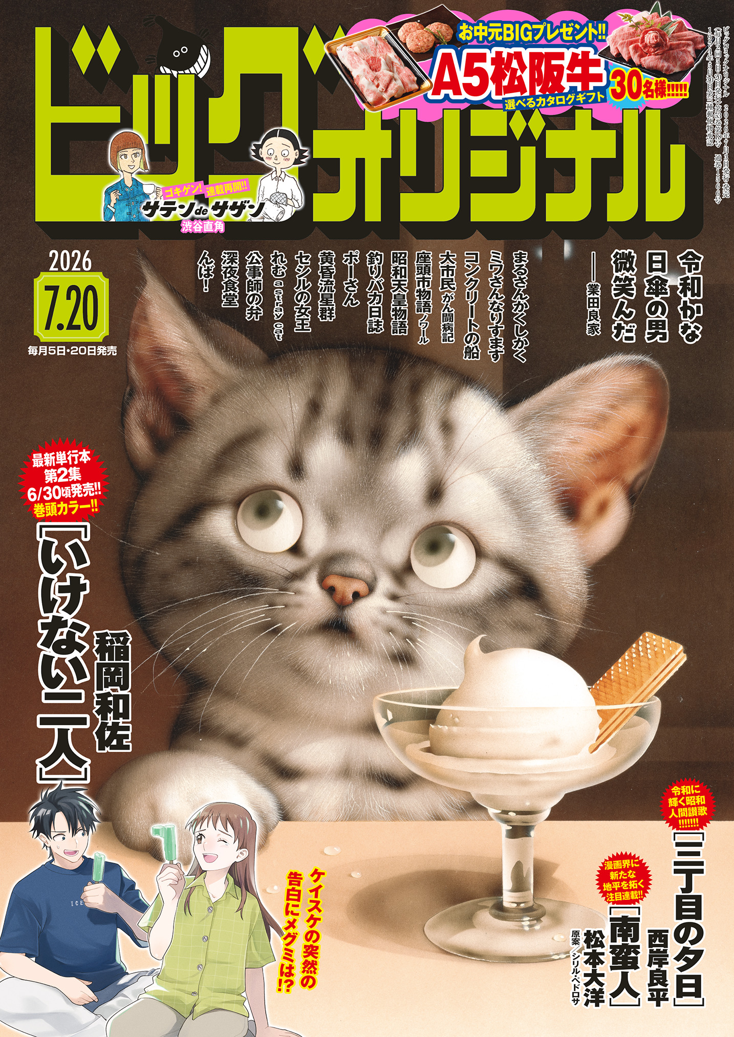 ビッグコミックオリジナル 媒体資料、広告掲載について| 小学館AD POCKET